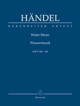 Water Music, HWV.348-350 (Study score)