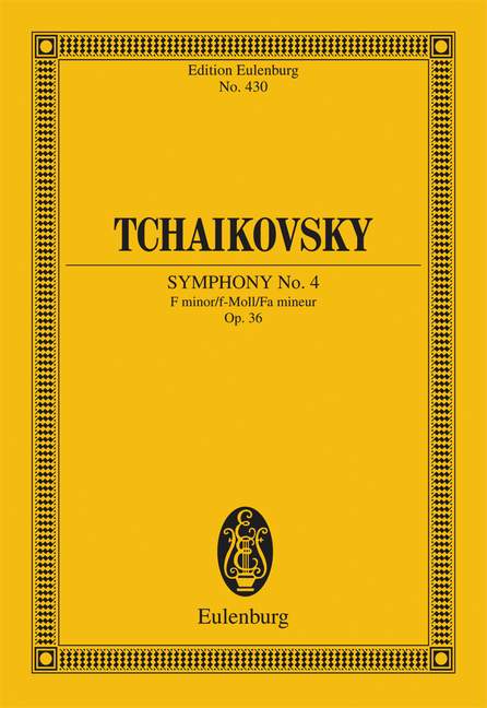 Symphony Nr.4, Op.36 (Study score)