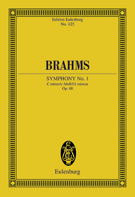 Symphony Nr.1, Op.68 (Study score)