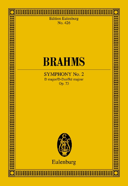 Symphony Nr.2, Op.73 (Study score)