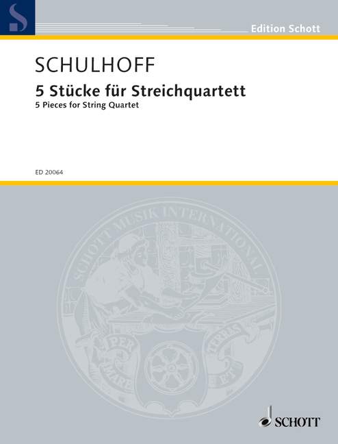 5 Pieces for String Quartet