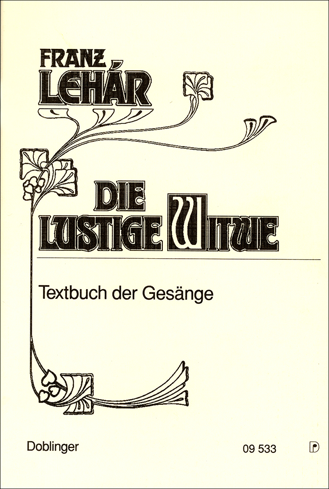 Die lustige Witwe (Libretto)