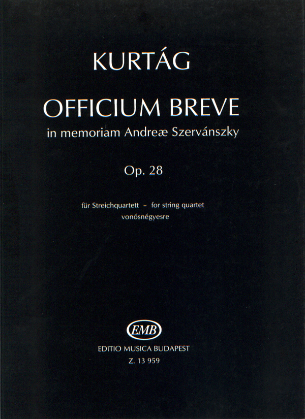 Officium Breve in memoriam Andreè Szervanszky