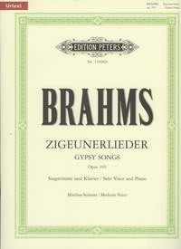 Zigeunerlieder, Op.103 (Medium voice)