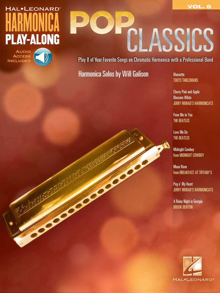 Harmonica Play-Along - Vol.8: Pop Classics