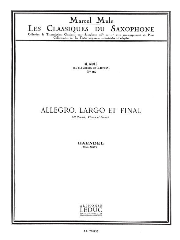 Allegro, Largo et Finale, Op.1 No.12