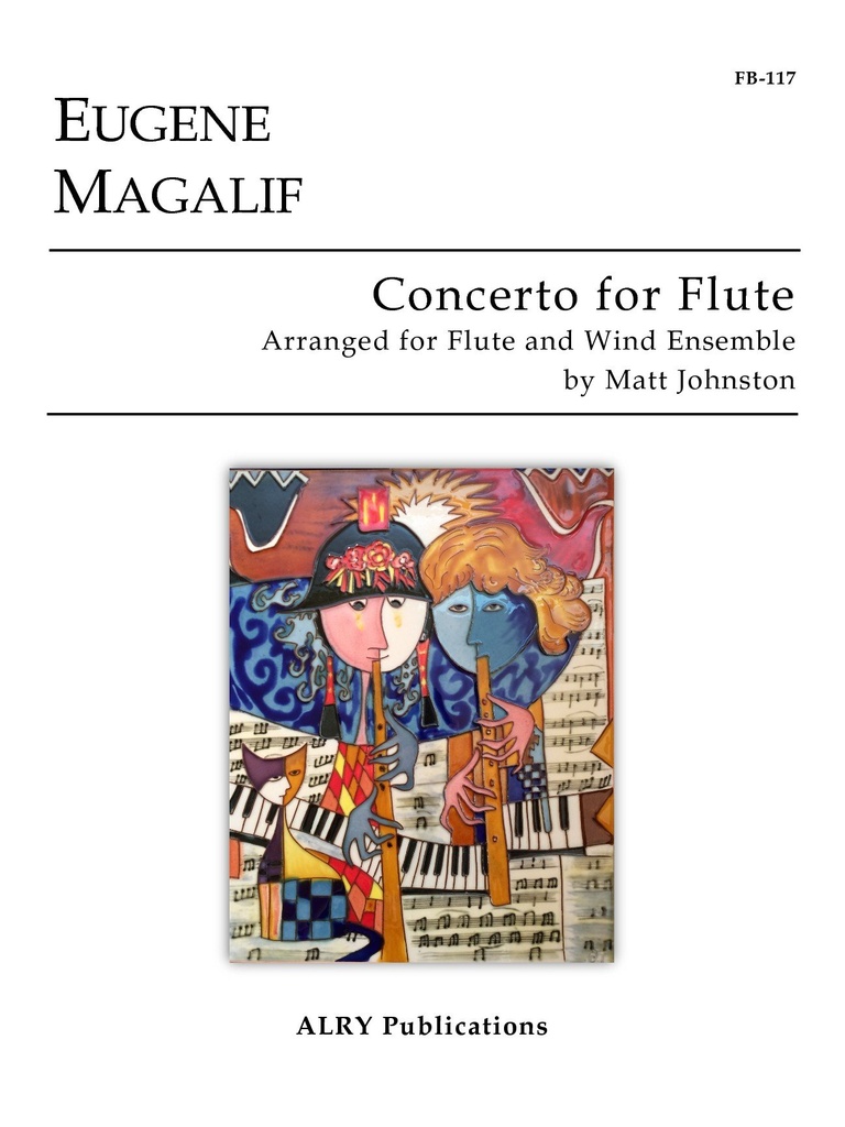 Concerto for Flute and Wind Ensemble (Full Score and Parts)