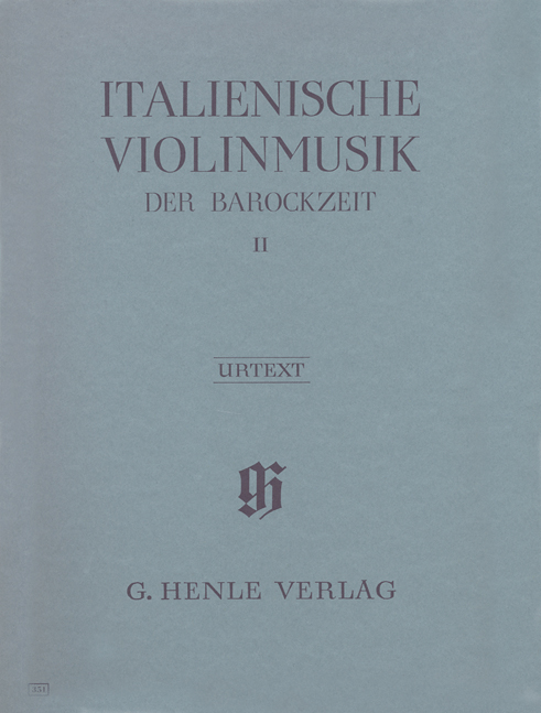 Italienische Violinmusik der Barockzeit - Vol.2