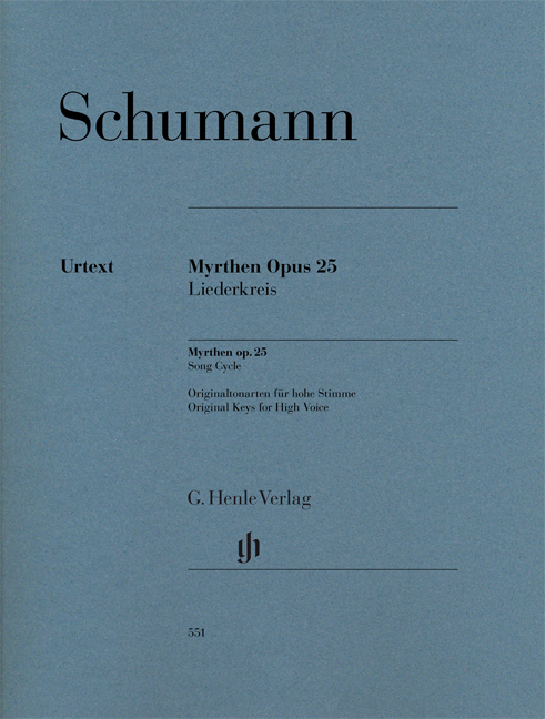 Myrthen, Op.25, Song Cycle