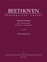 Grande Sonate B flat Major, Op.106 (Hammerklavier)