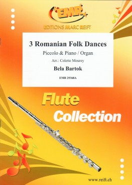 3 Romanian Folk Dances (Piccolo & piano)