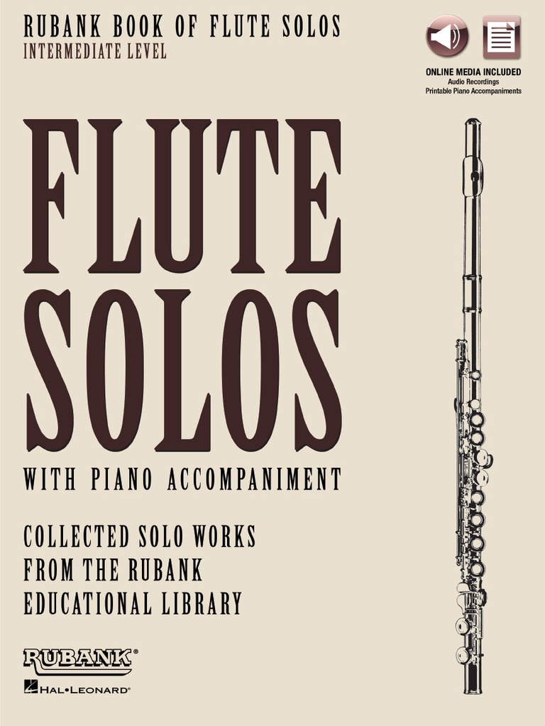 Rubank Book of Flute Solos (Intermediate Level