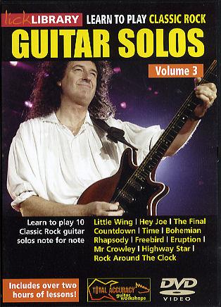 Learn to Play Classic Rock Guitar Solos - Vol.3