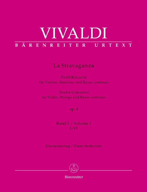 La Stravaganza, Op.4 - Vol.1 (Concertos 1-6)