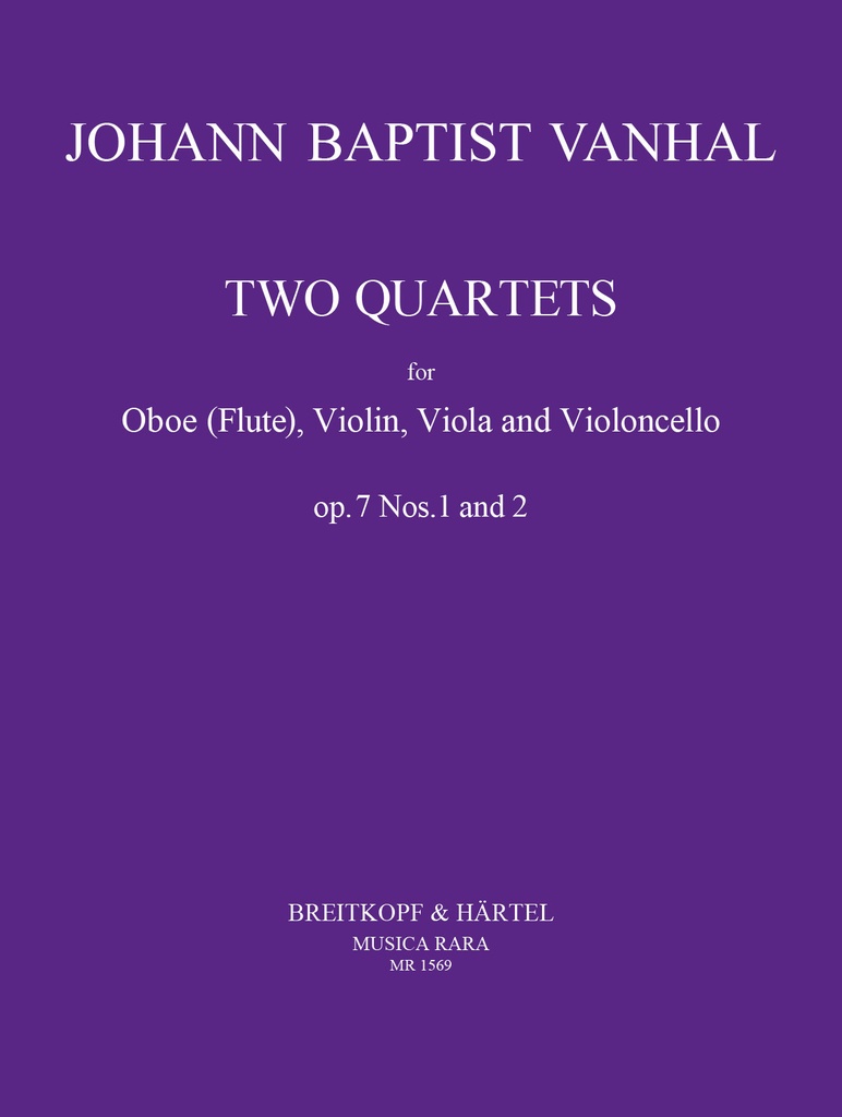 Quartet, Op.7 Nos.1 + 2