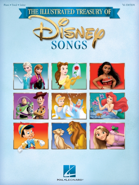 The Illustrated Treasury of Disney Songs (7th Edition)