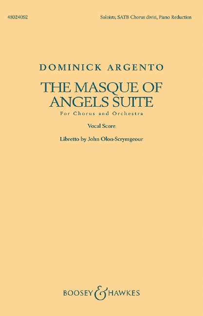 The Masque of Angels Suite (Vocal score)