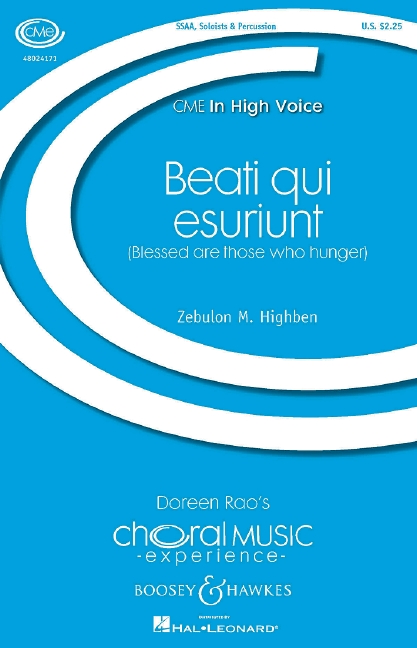 Beati qui esuriunt (Score & parts)