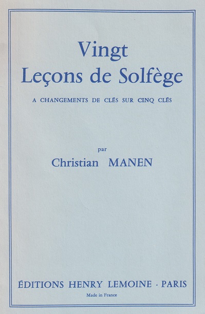 20 Leçons de Solfège (5 Clés)