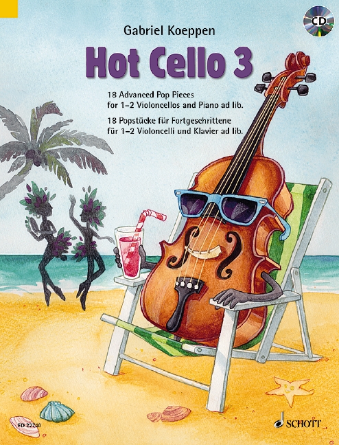 Hot Cello - Vol.3 (18 Advanced Pop Pieces)