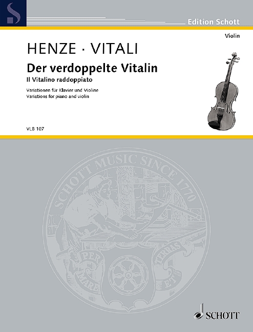 Der verdoppelte Vitalin (Score and part)