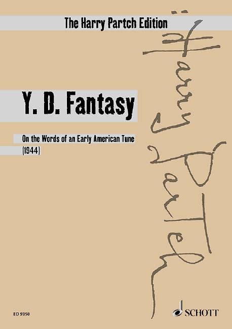 Y. D. Fantasy (Yankee Doodle Fantasy -  Study score)