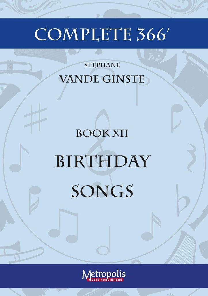 Complete 366' BOOK XII 9 Birthday Songs