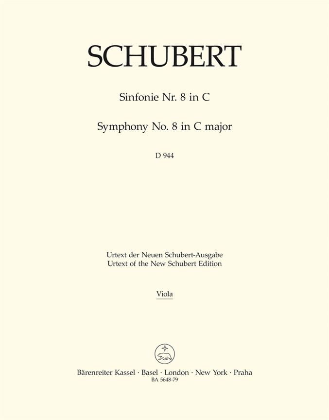 Symphony No.8 C major, D.944 The Great (Viola)