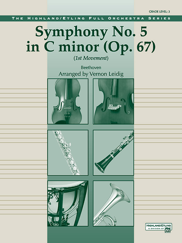 Symphony No.5 First Movement, Op.67 (Score & parts)