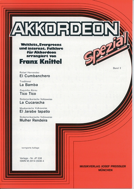 Akkordeon Spezial - Band 2