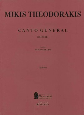 Canto General (Vocal score, paperback)