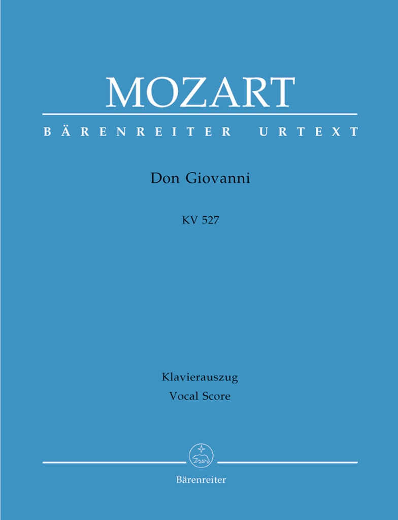 Don Giovanni, KV.527 (Vocal score - hardback)