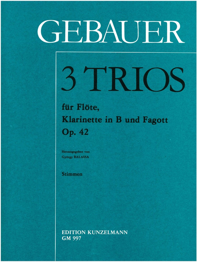 3 Trios, Op.42