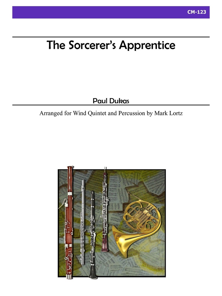 The Sorcerers Apprentice for Wind Quintet and Percussion