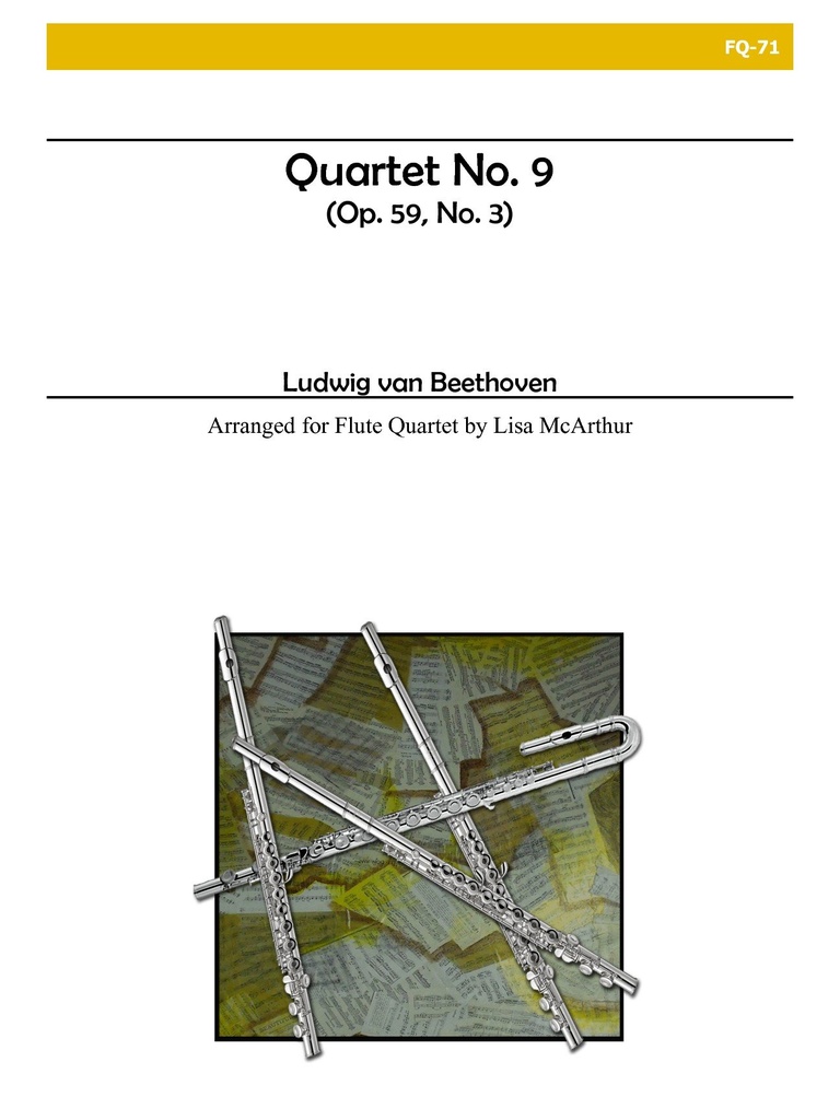 String Quartet No.9 (Set of parts)