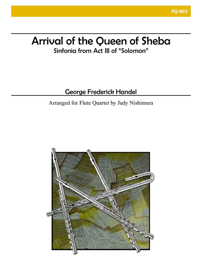 Arrival of the Queen of Sheba (Set of parts)