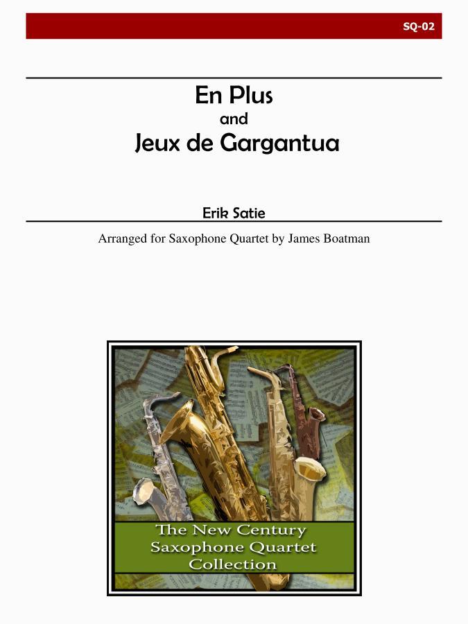 En Plus and Jeux de Gargantua (Score & parts)