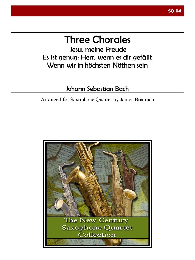 3 Chorales (Score & parts)
