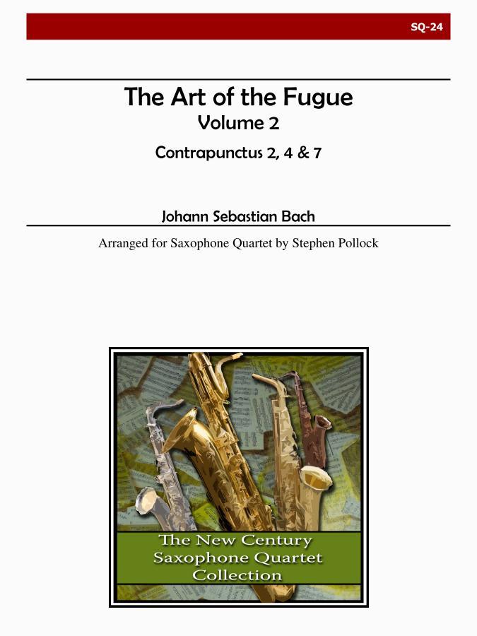 The Art of the Fugue - Vol.2 (Contrapunctus 2, 4, 7) (Score & parts)