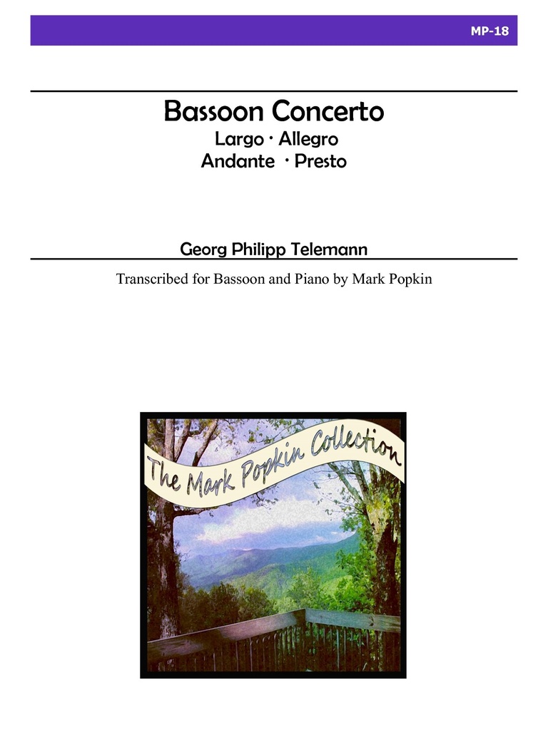 Bassoon Concerto (Piano reduction)