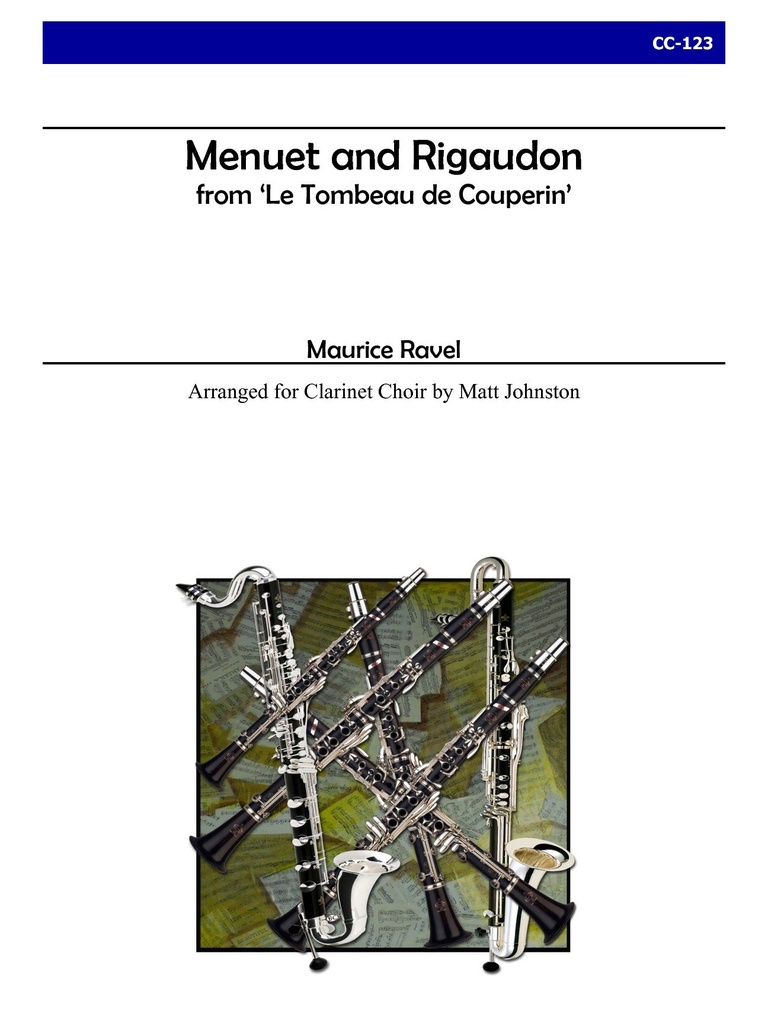 Menuet and Rigaudon from 'Le Tombeau de Couperin' (Score & parts)