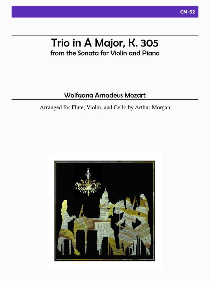 Trio in A Major, KV305 for Flute, Violin and Cello