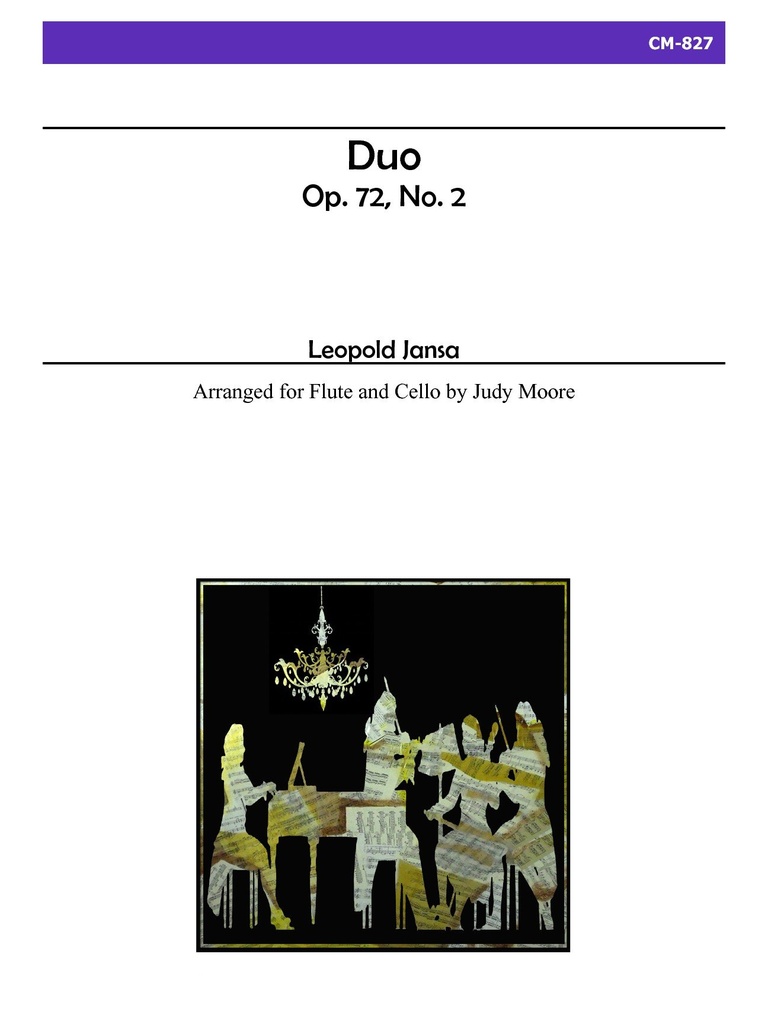 Duo, Opus 72, No.2 for Flute and Cello