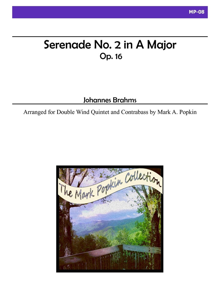 Serenade No.2 in A Major, Op.16 for Double Wind Quintet