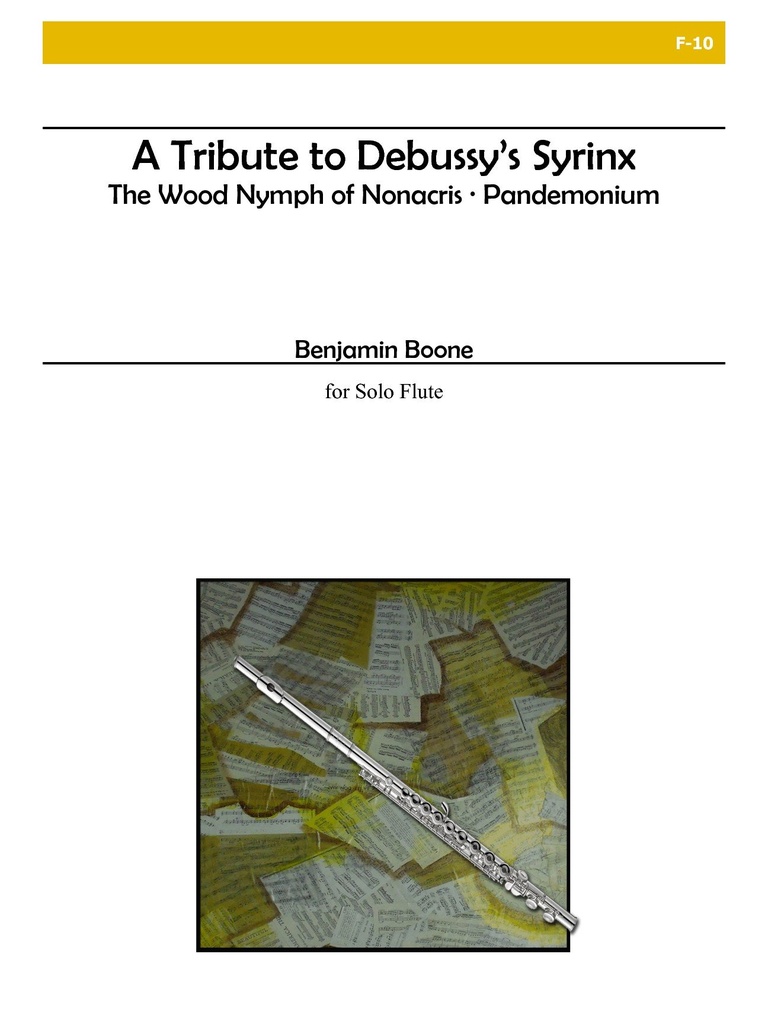 A Tribute to Debussy's 'Syrinx' for Solo Flute