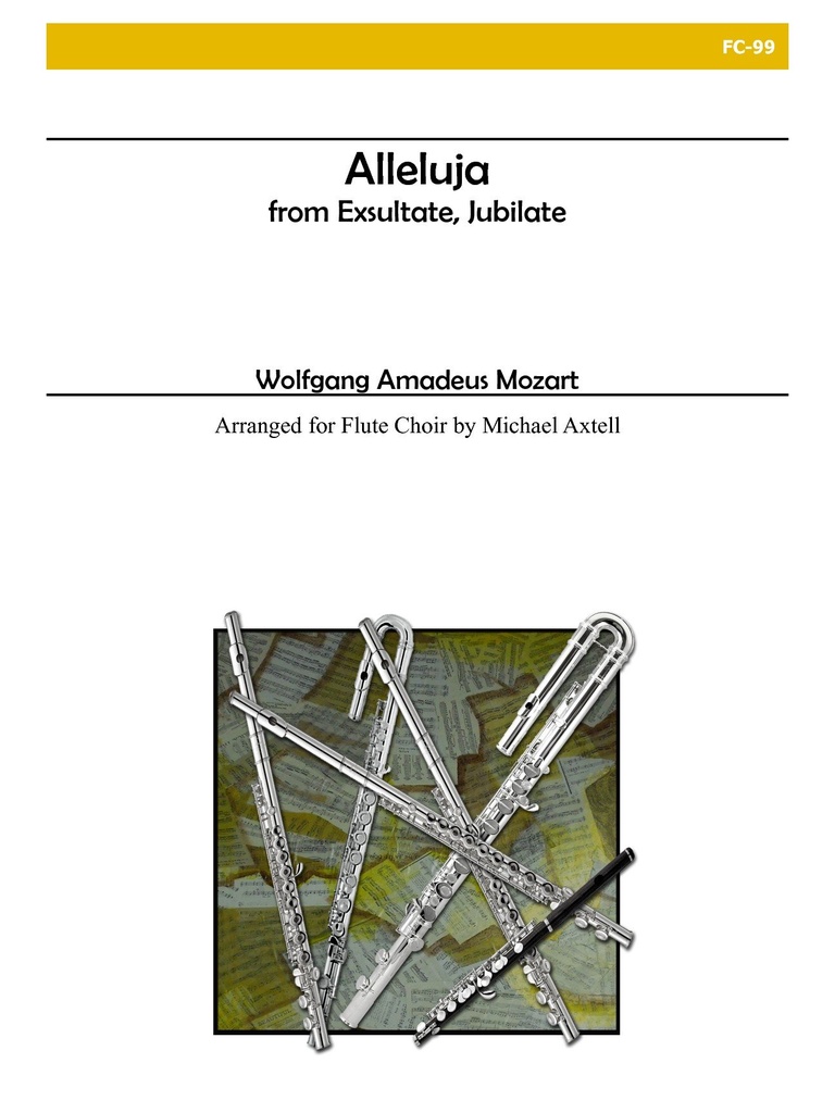 Alleluja from 'Exsultate Jubilate'  (Score & parts)