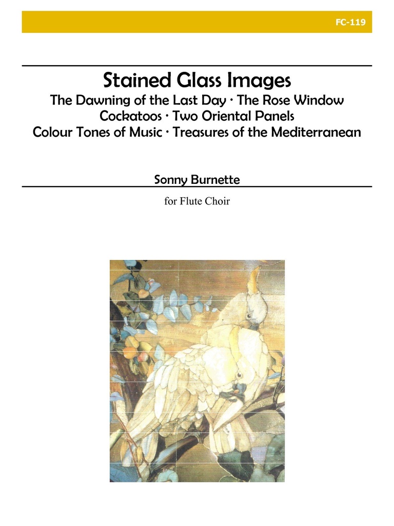 Stained Glass Images (Complete Set)  (Score & parts)