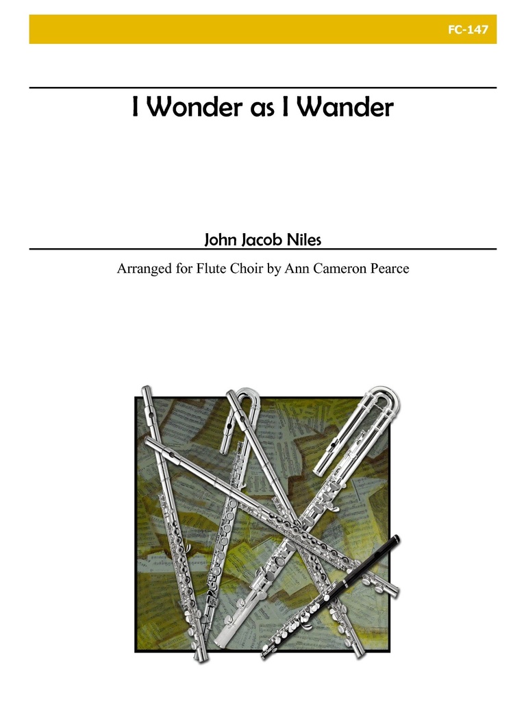 I Wonder as I Wander  (Score & parts)