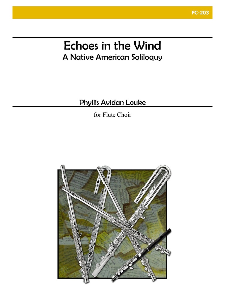 Echoes in the Wind: A Native American Soliloquy  (Score & parts)