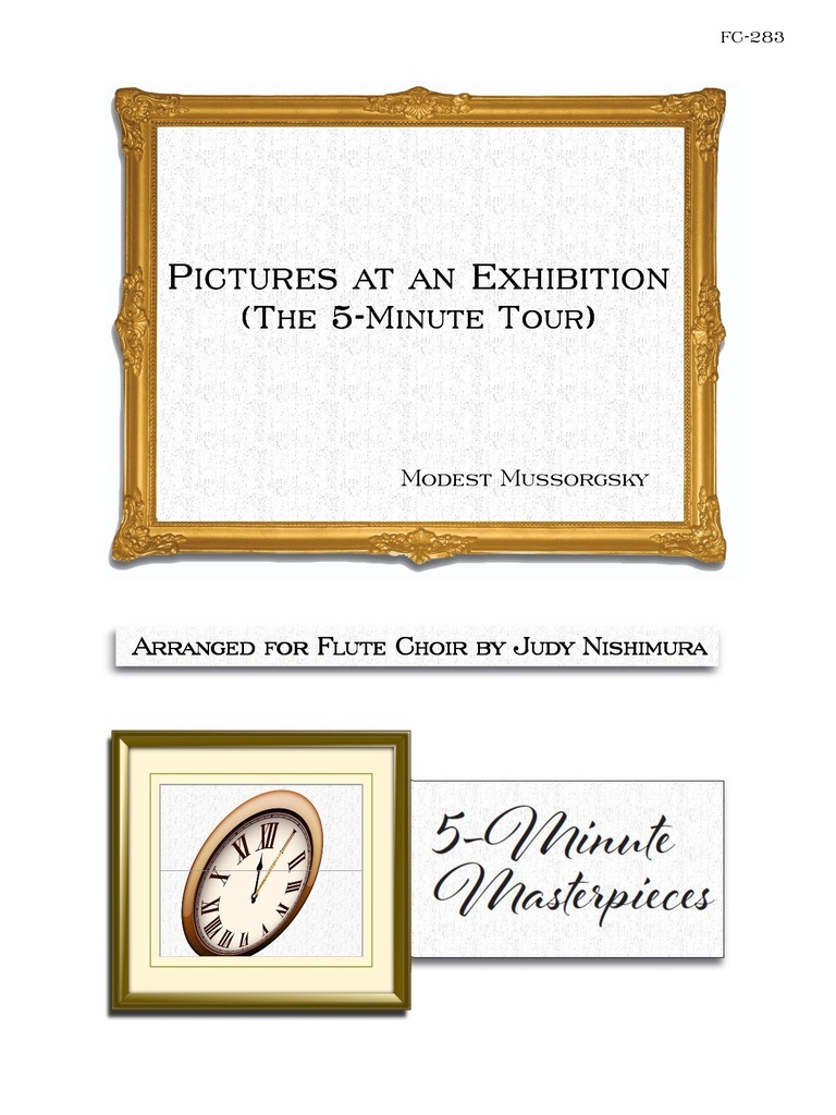 Pictures at an Exhibition (The 5 Minute Tour)  (Score & parts)